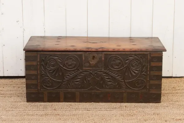 Rosewood Colonial Malabar Chest - de-cor - Brown