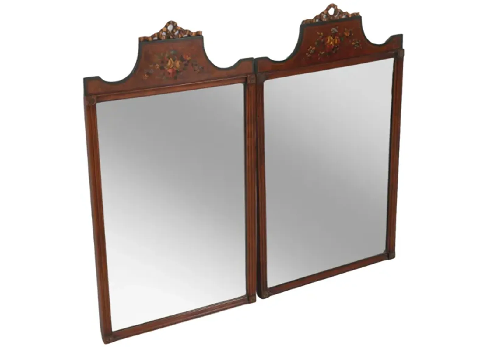 Adam Style Wall Mirrors - a Near Pair