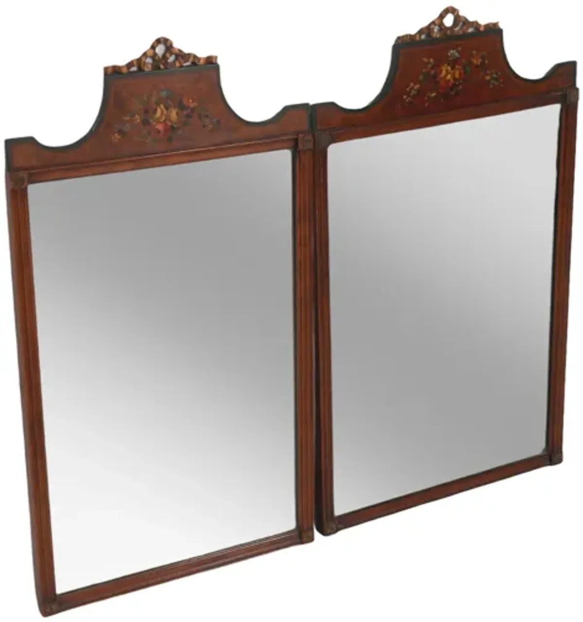 Adam Style Wall Mirrors - a Near Pair