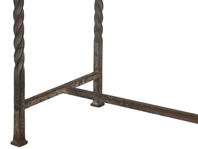 Wrought Iron Console Table