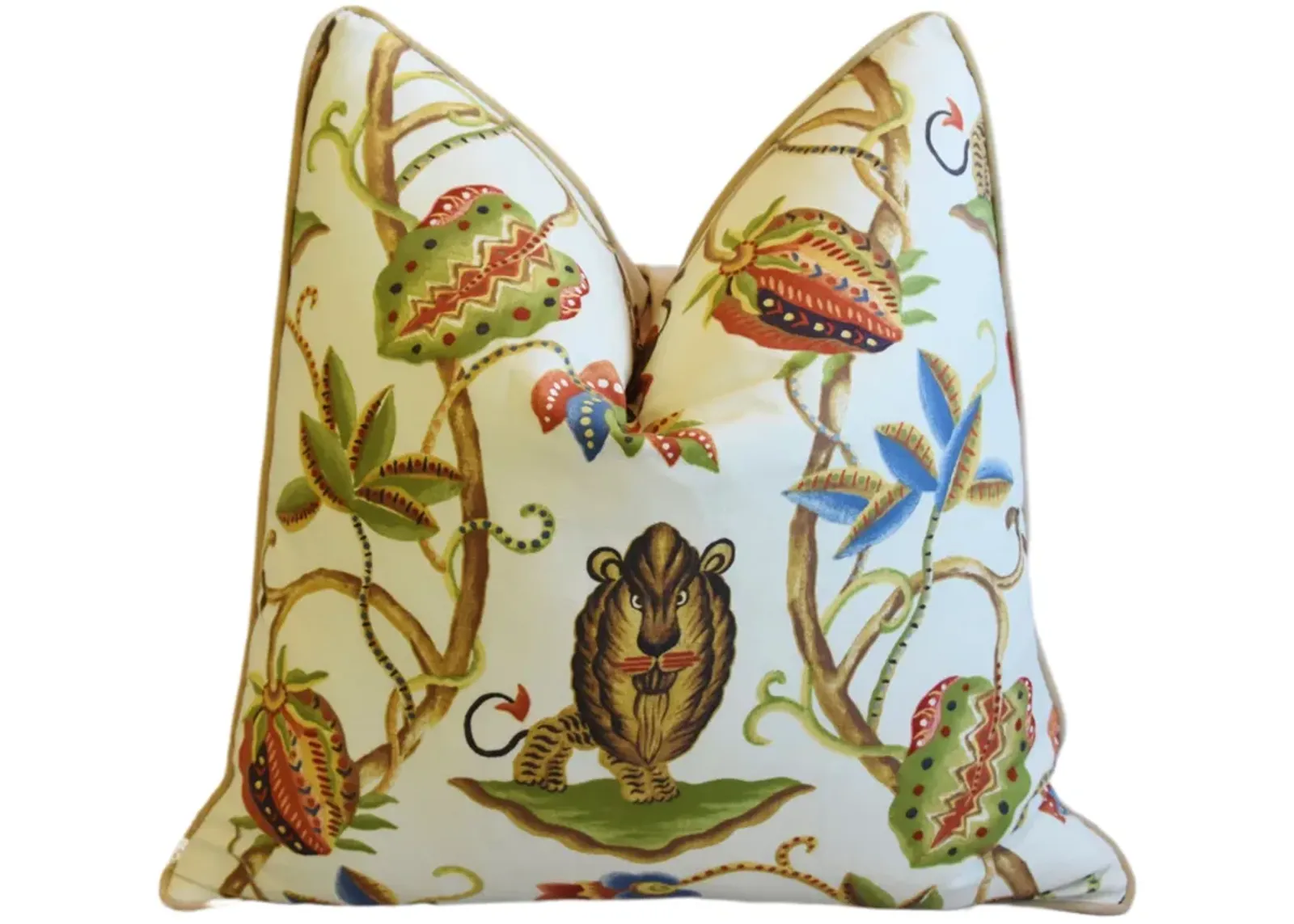 P. Kaufmann Bazaar Paradise Lion Pillow