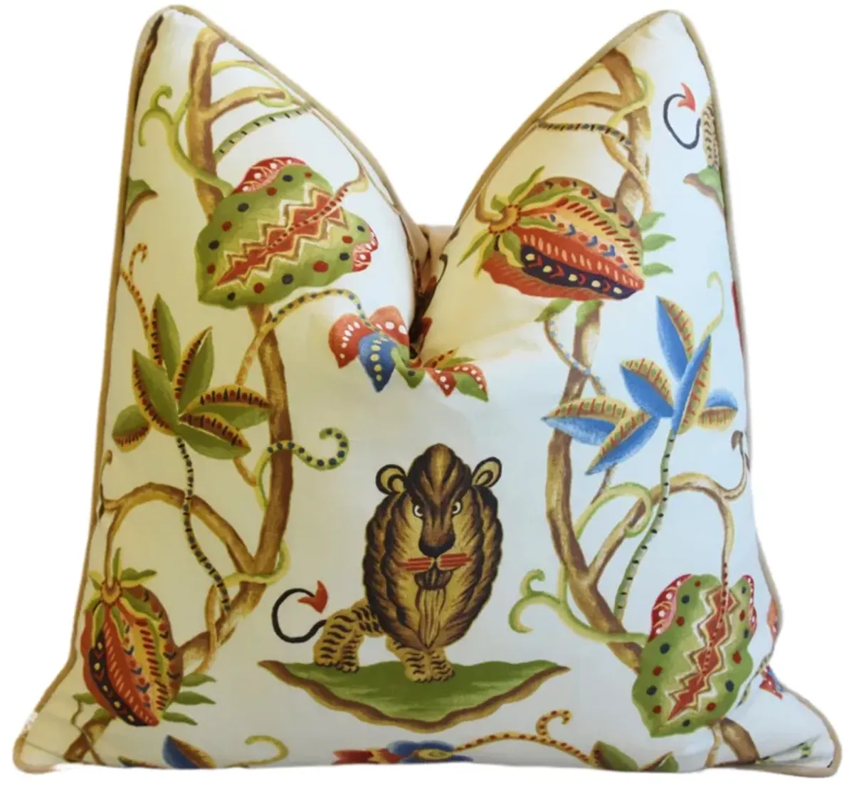 P. Kaufmann Bazaar Paradise Lion Pillow