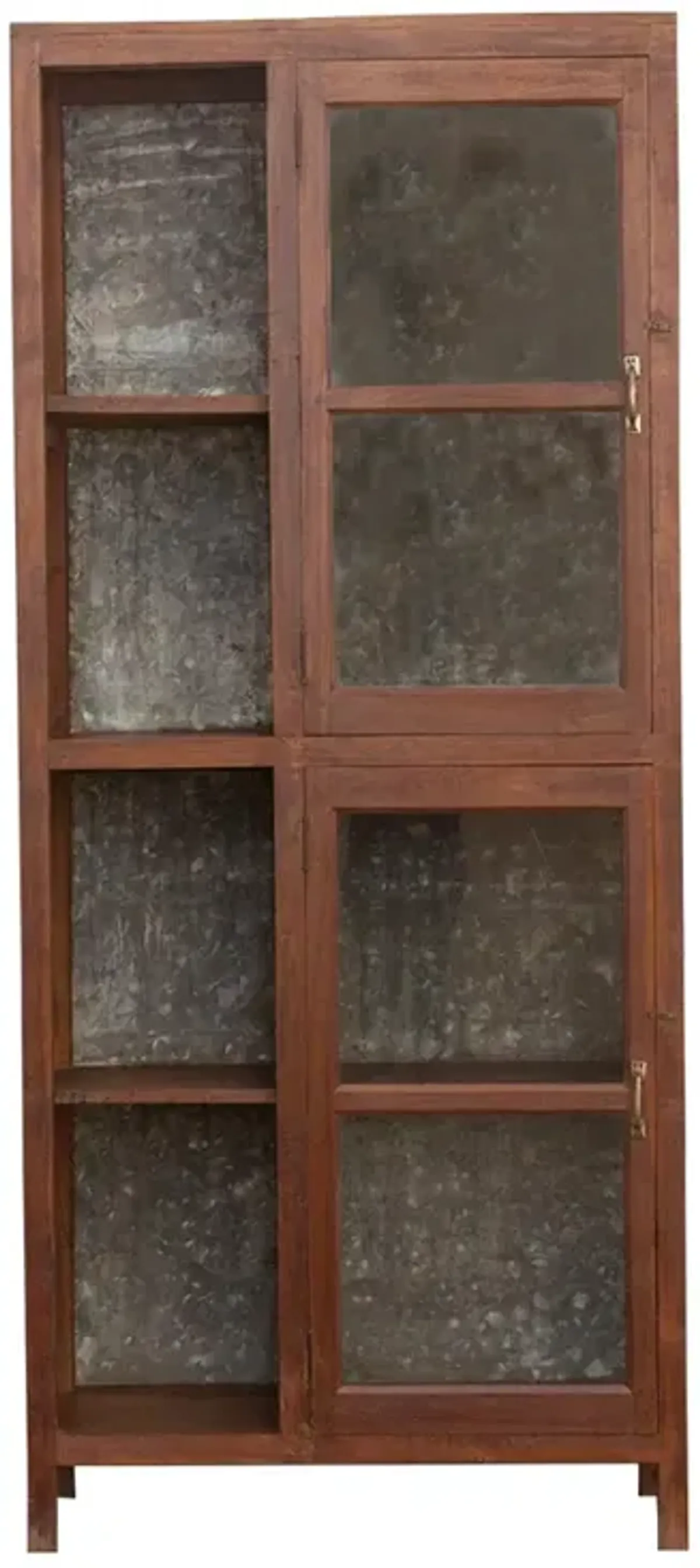 Mid-Century Teak Open Bookcase - de-cor - Brown