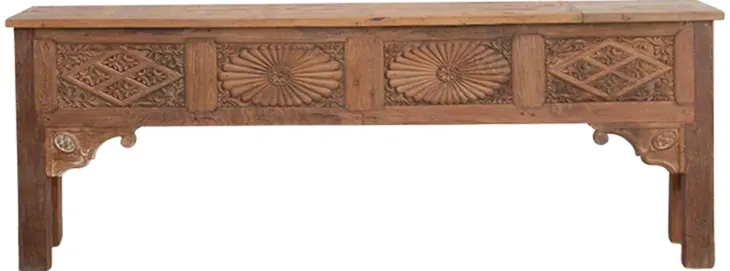 Fabulous Southern Indian Carved Console