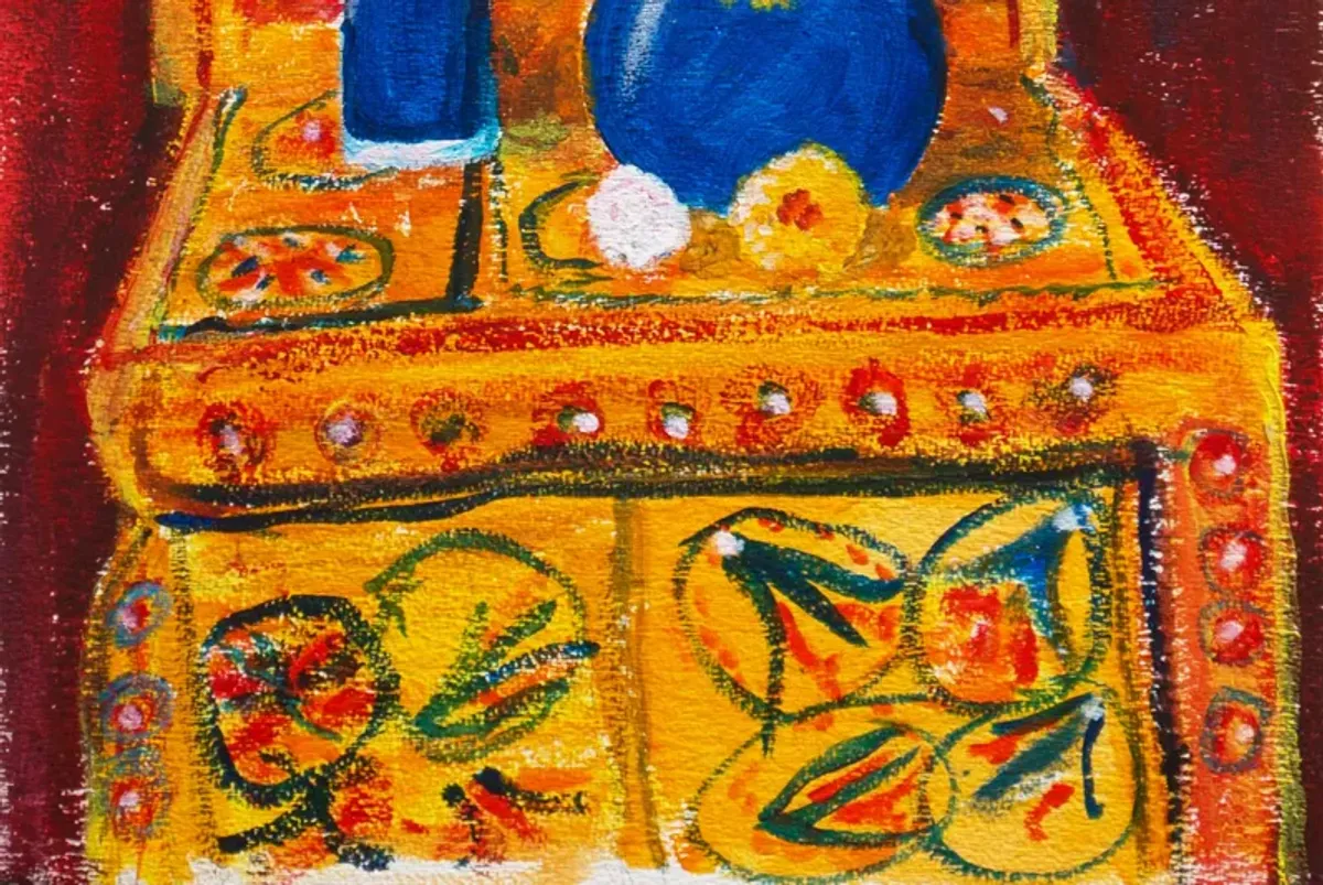 'Still Life of Marigolds' - Grace Merton