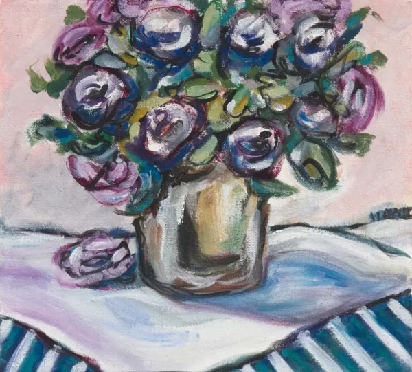 'Purple Roses' - McNaught Fine Art