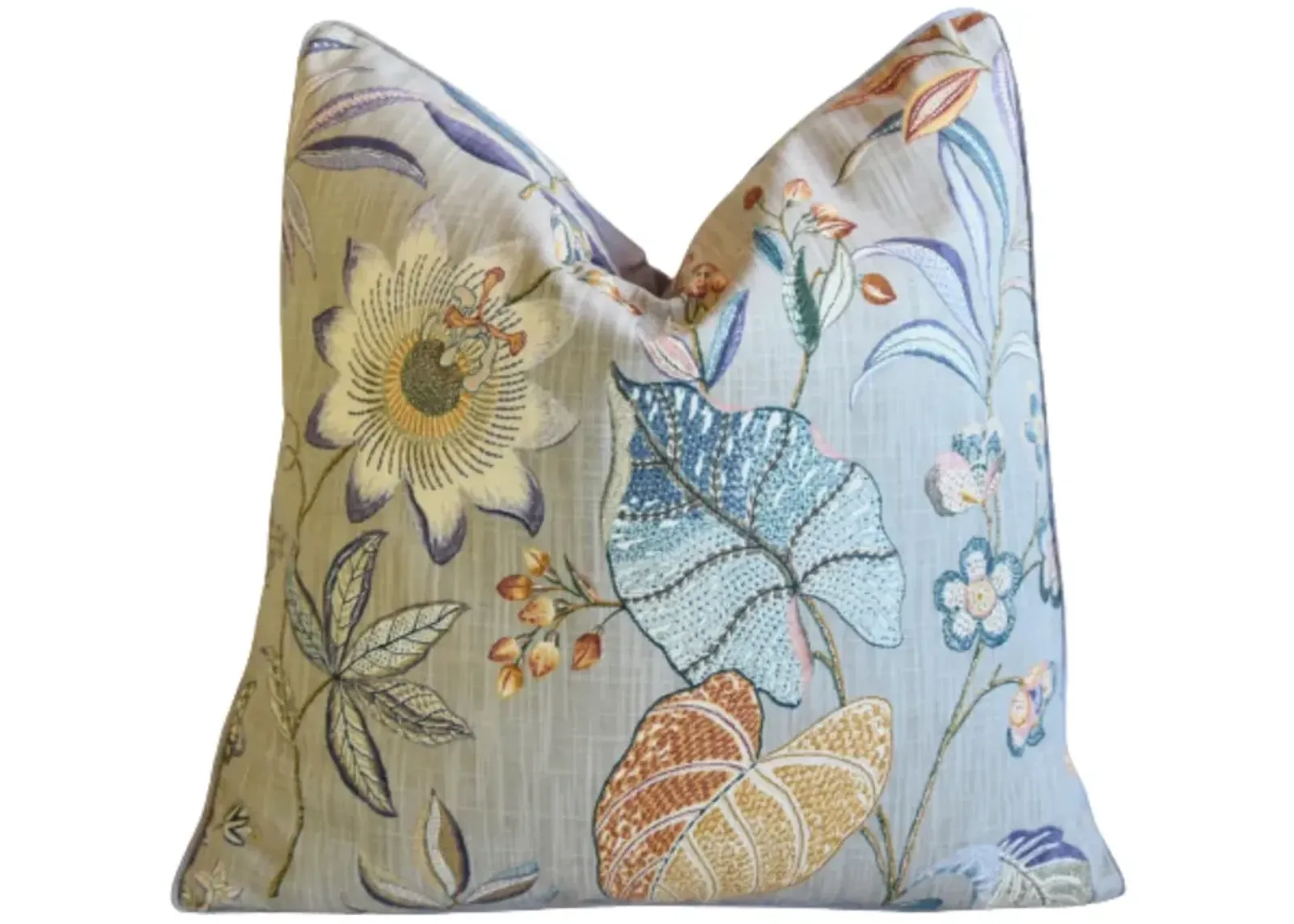 Tree Of Life Floral Botanical Pillow