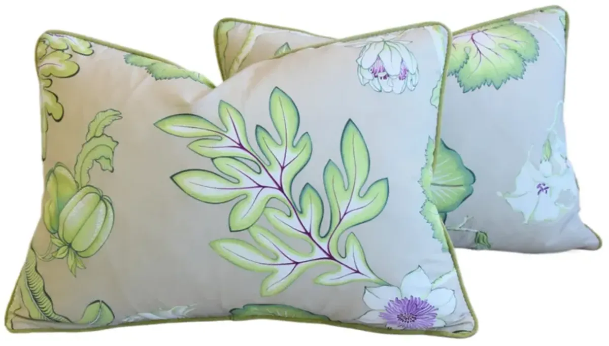 Manuel Canovas Botanical Pillows - Set of 2