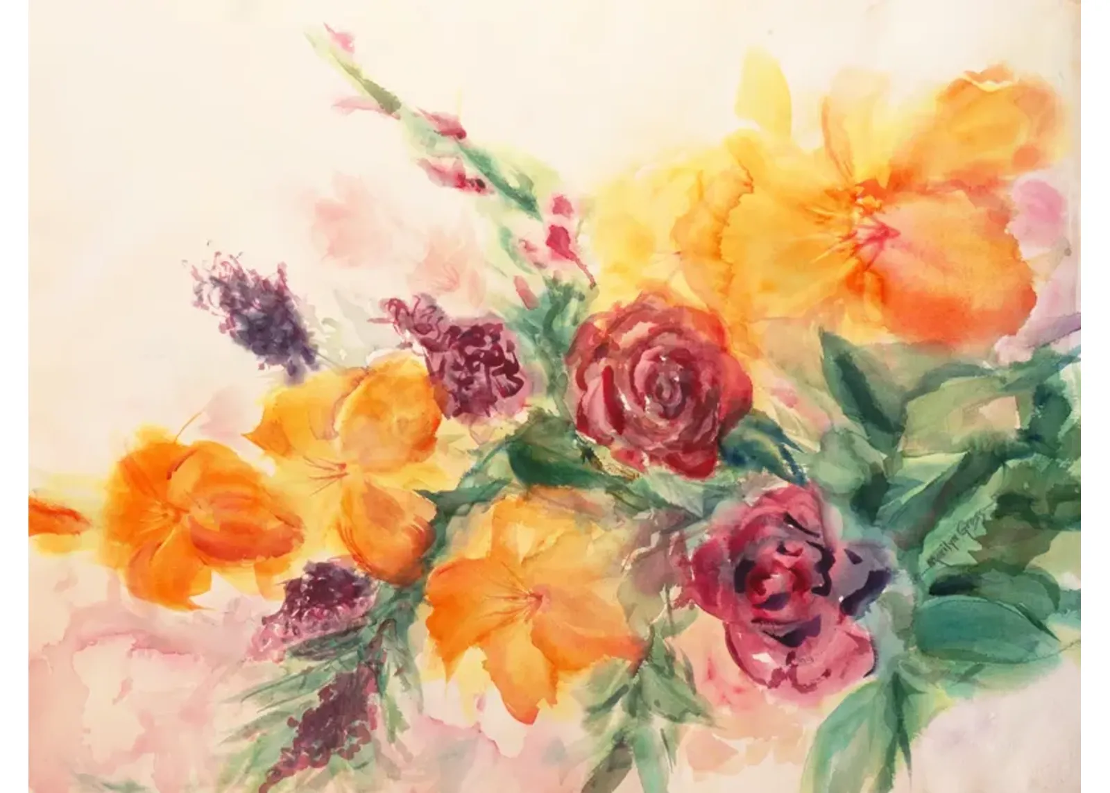 Summer Bouquet - 1984' - Marilyn Gross