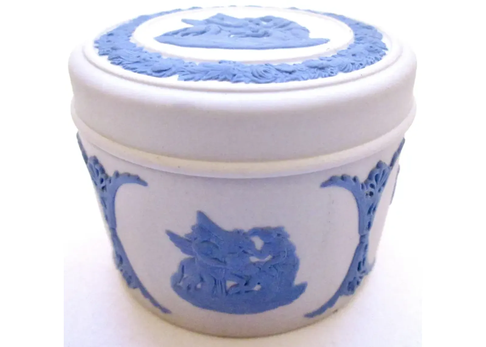 Wedgwood Jasperware Box - Blue