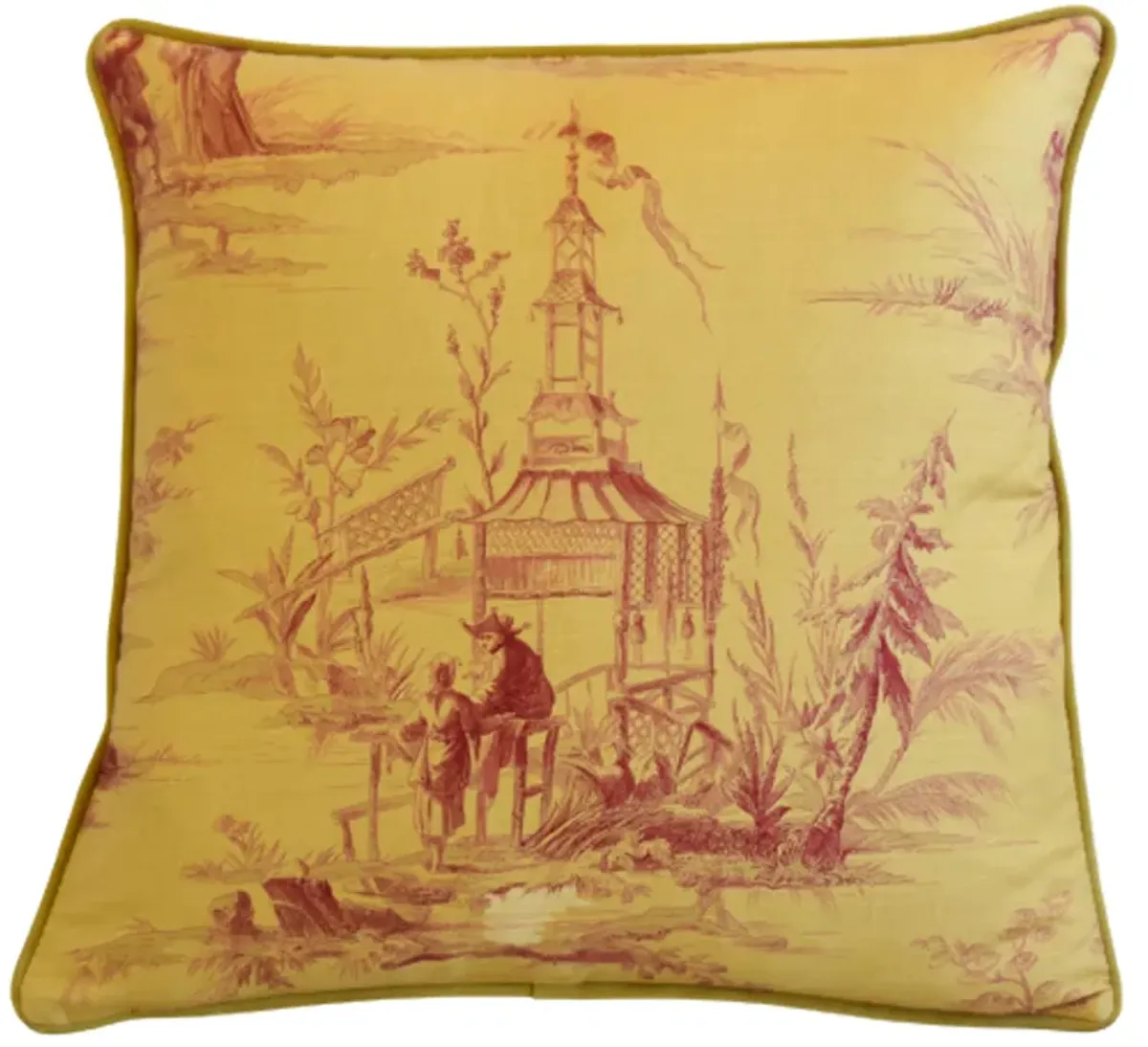 Old World Weavers Chinoiserie Pillow