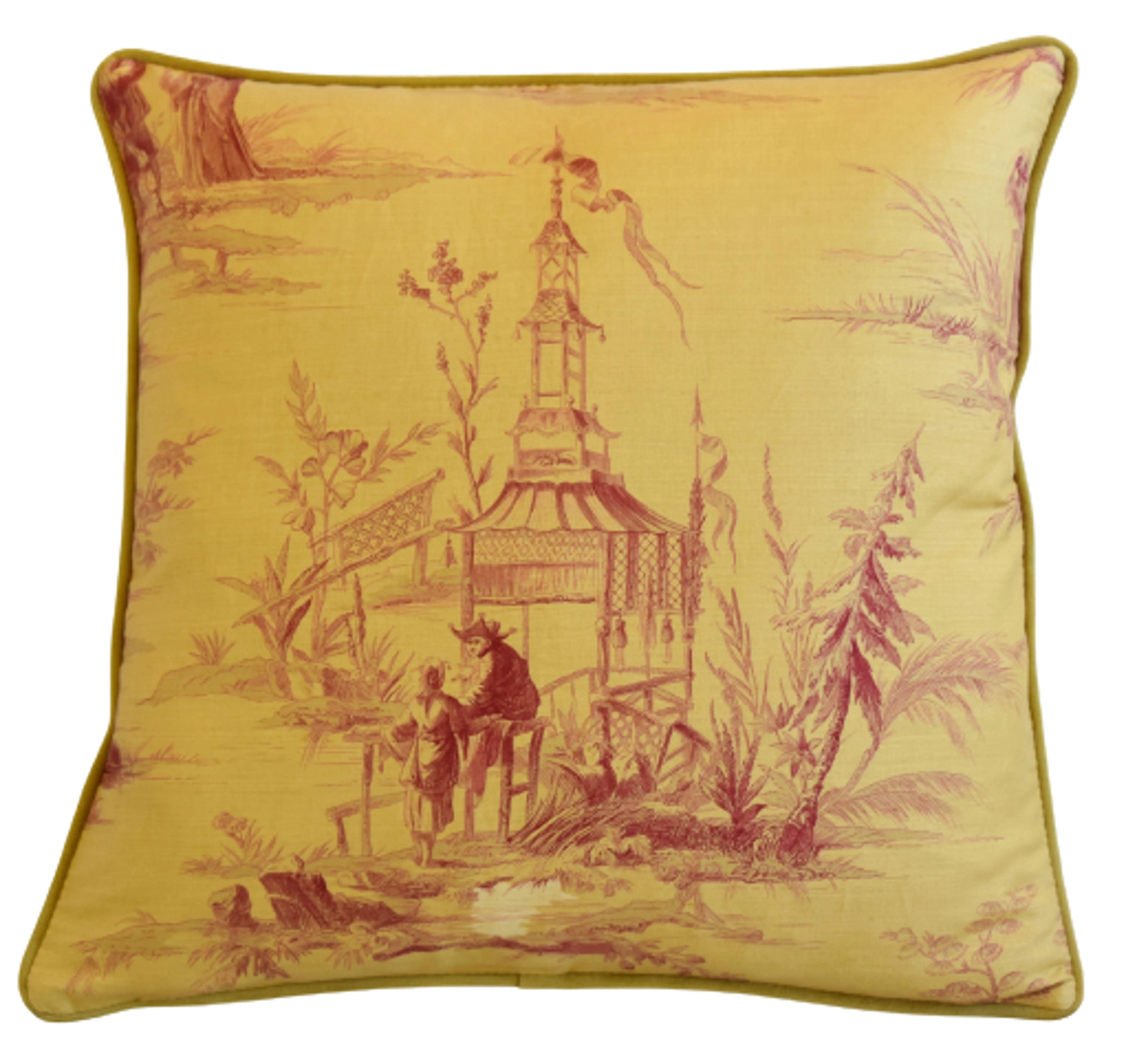Old World Weavers Chinoiserie Pillow