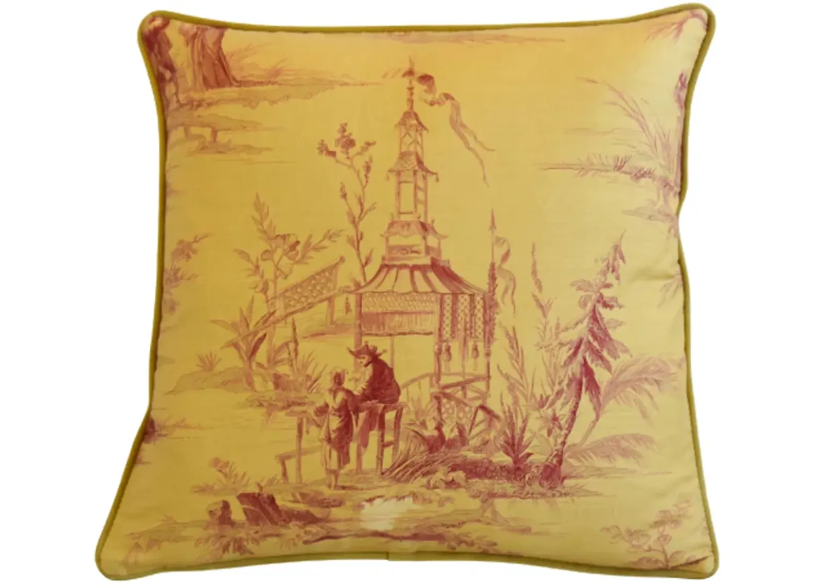 Old World Weavers Chinoiserie Pillow