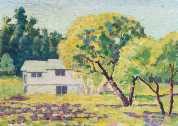 'White House - Sunny Day' - McNaught Fine Art