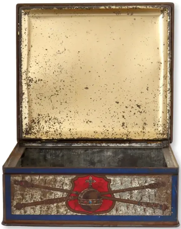 King George V & Queen Mary Biscuit Tin