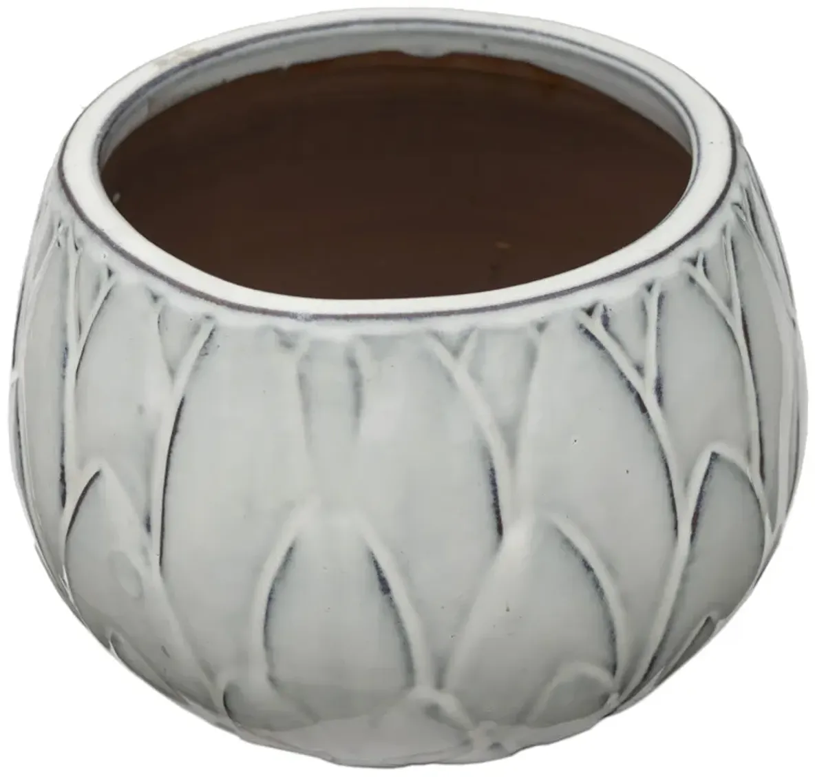 White Ceramic Pot