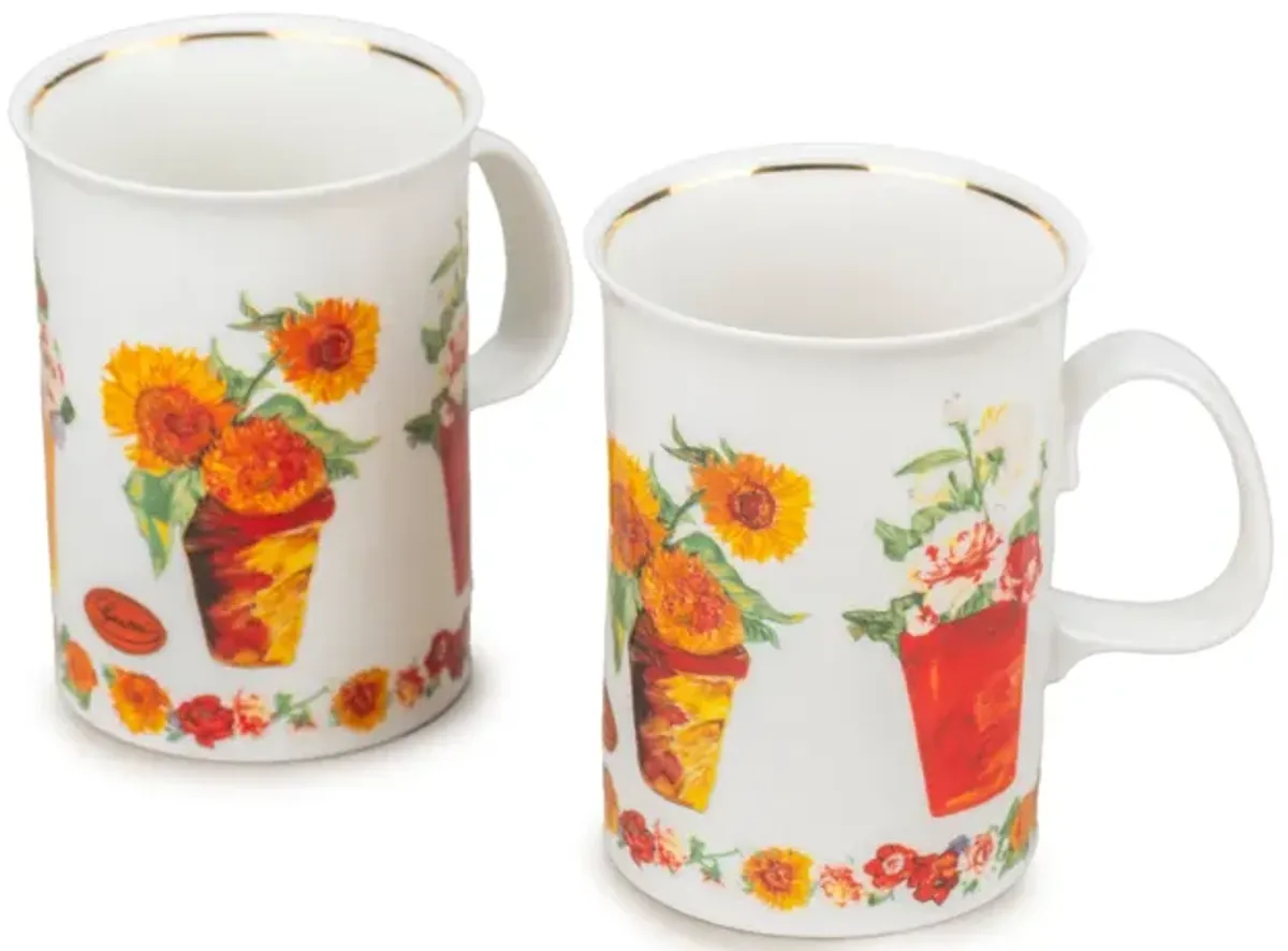 Gucci Set/2 Porcelain Flower Vase Teacup