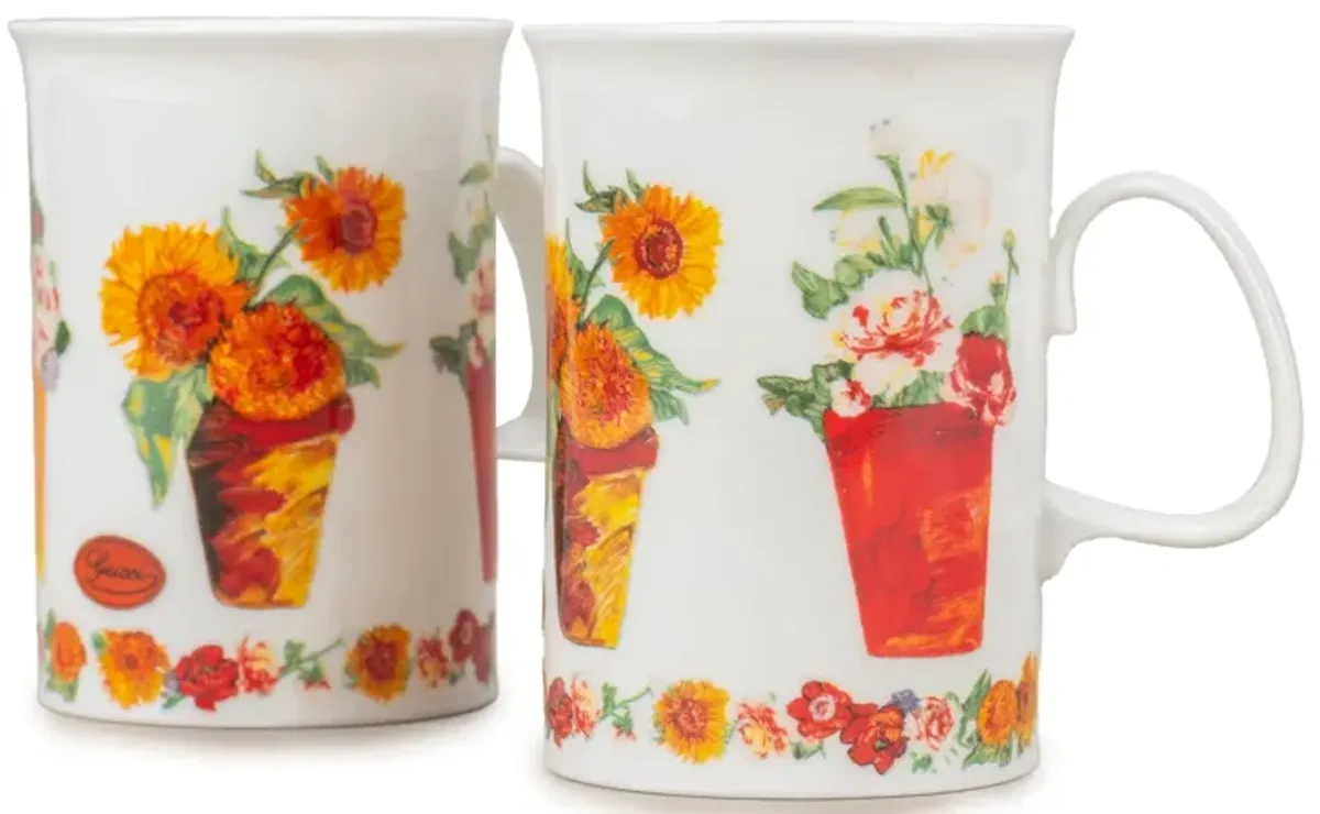 Gucci Set/2 Porcelain Flower Vase Teacup