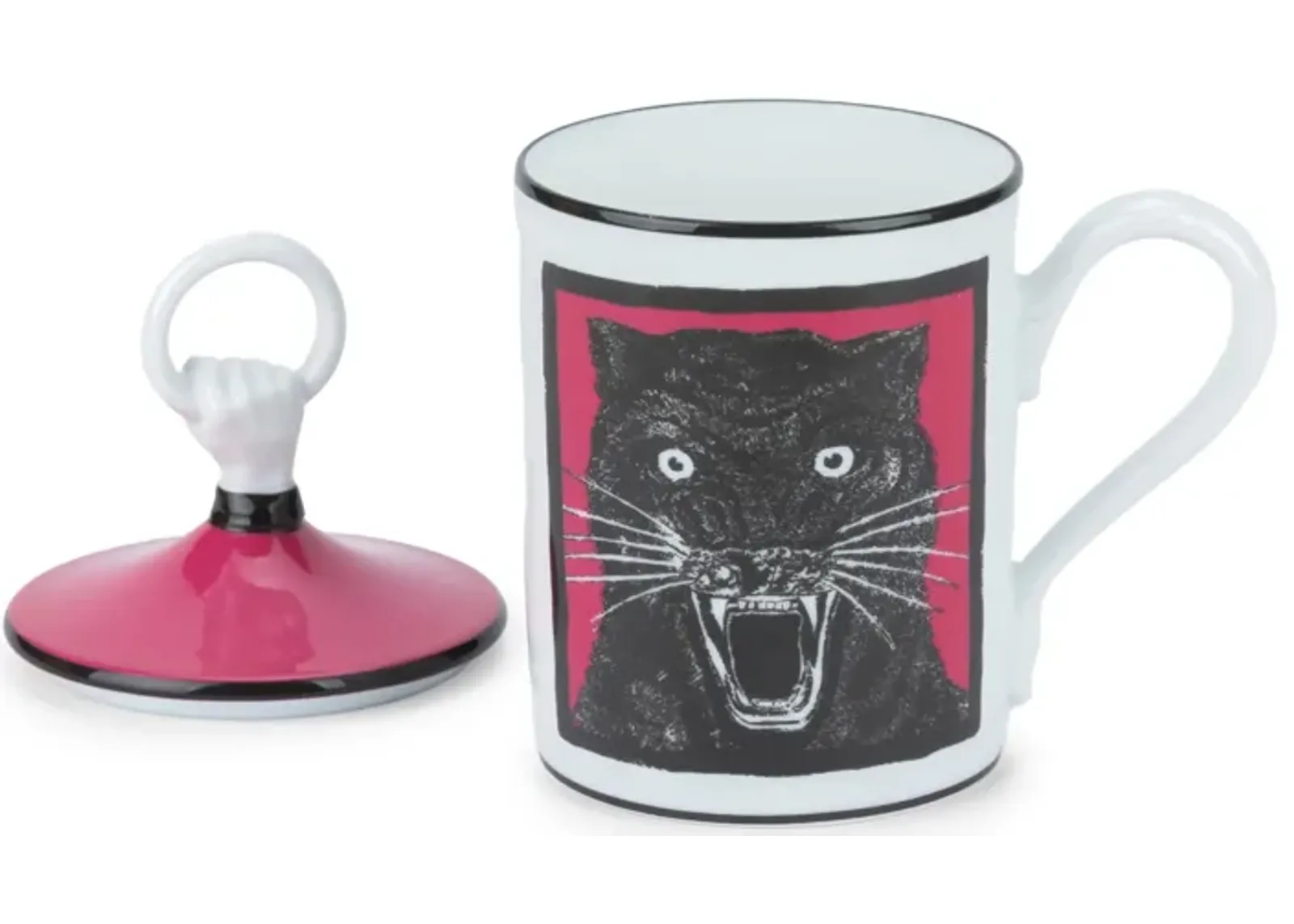 Gucci New Fornasetti Tisane Cup Panther