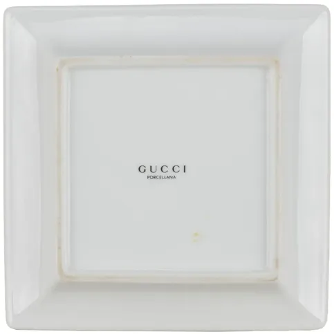 Gucci Vintage Chairs Porcelain Ashtray