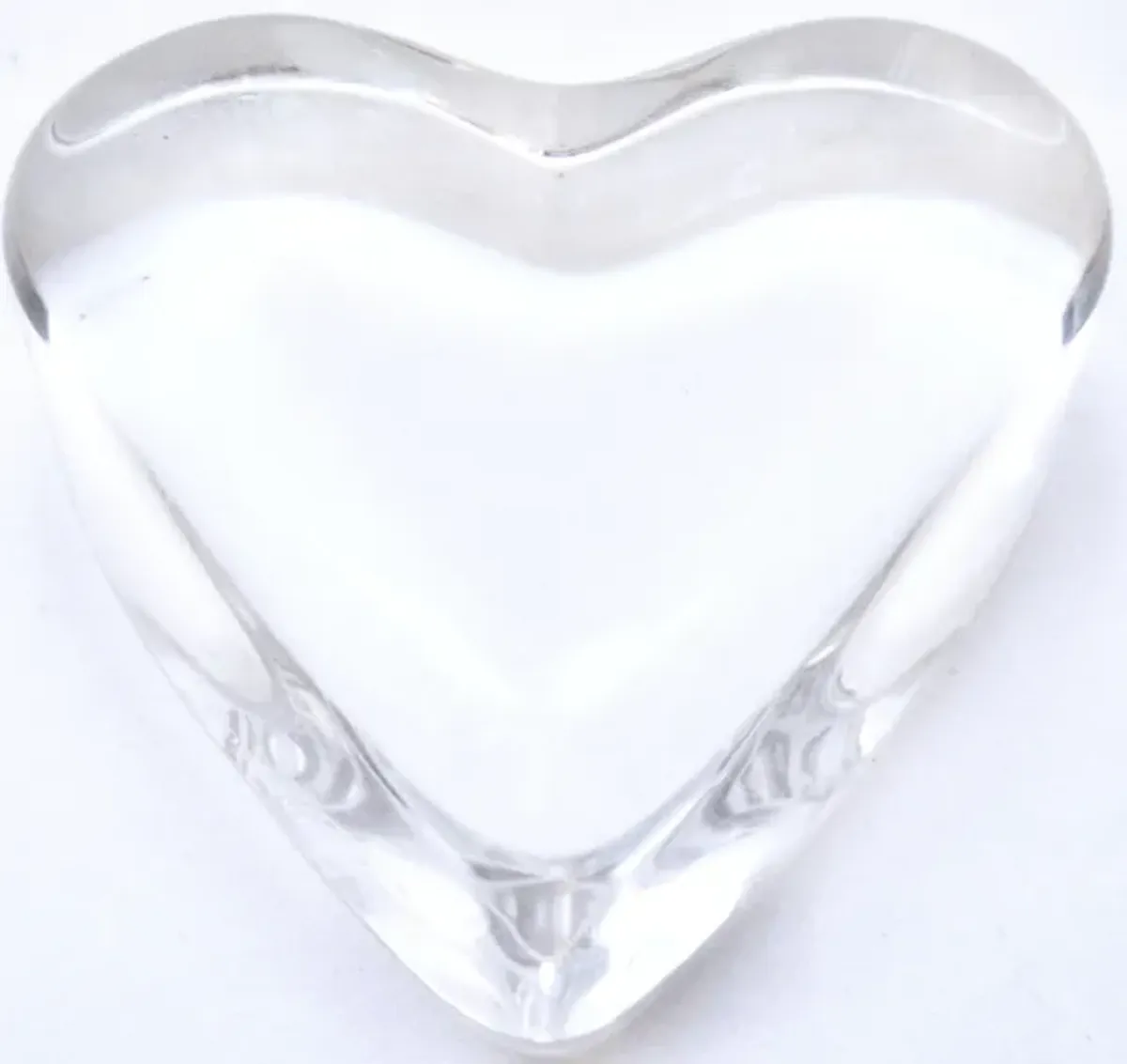 Baccarat French Crystal Heart - Clear