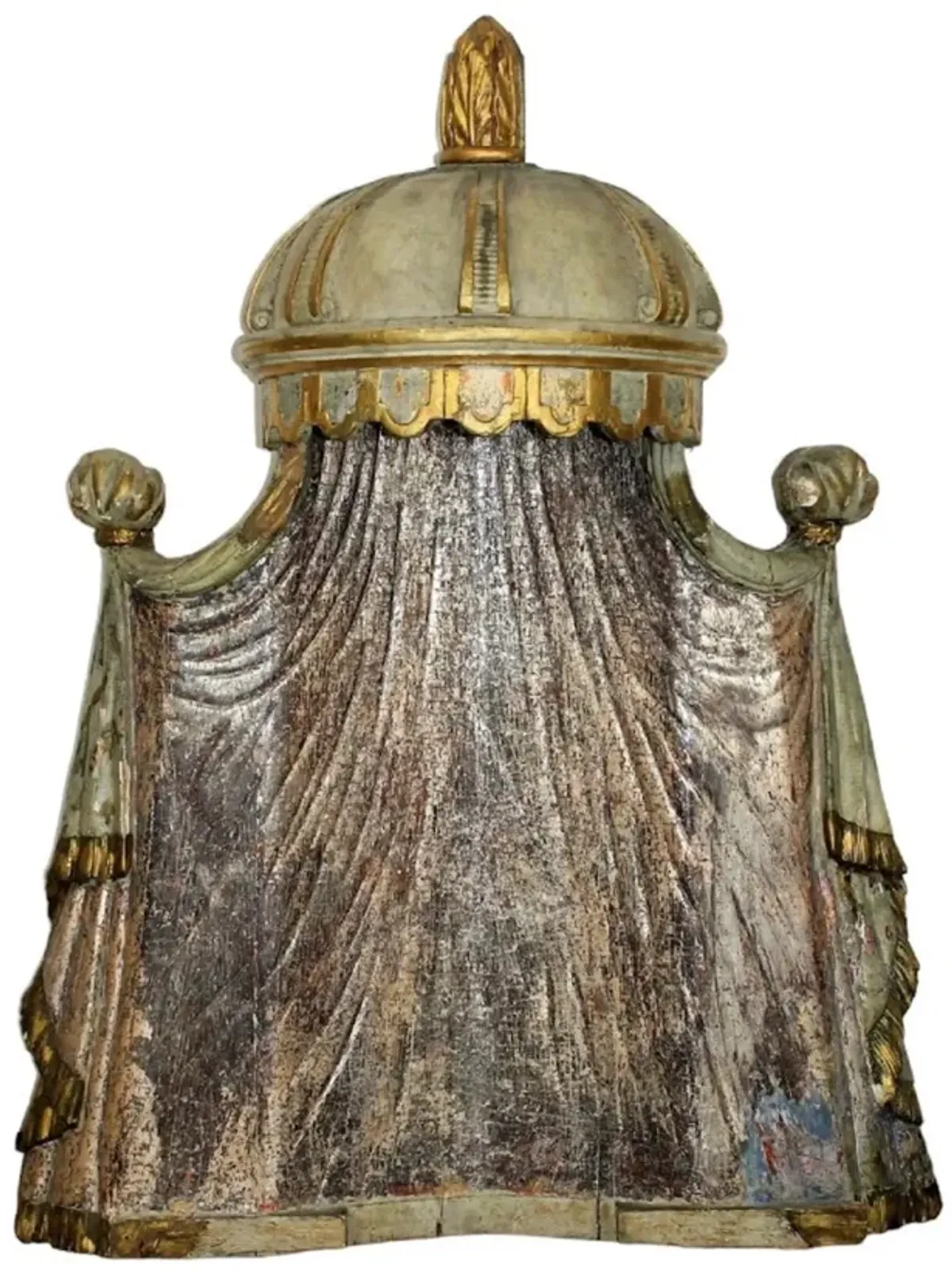 Carved Architectural Niche & Cupola - Brown