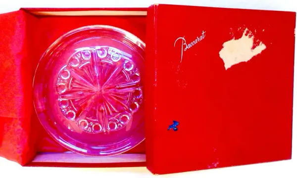 Baccarat Wine Bottle Coaster in Box - The Emporium Ltd. - Clear
