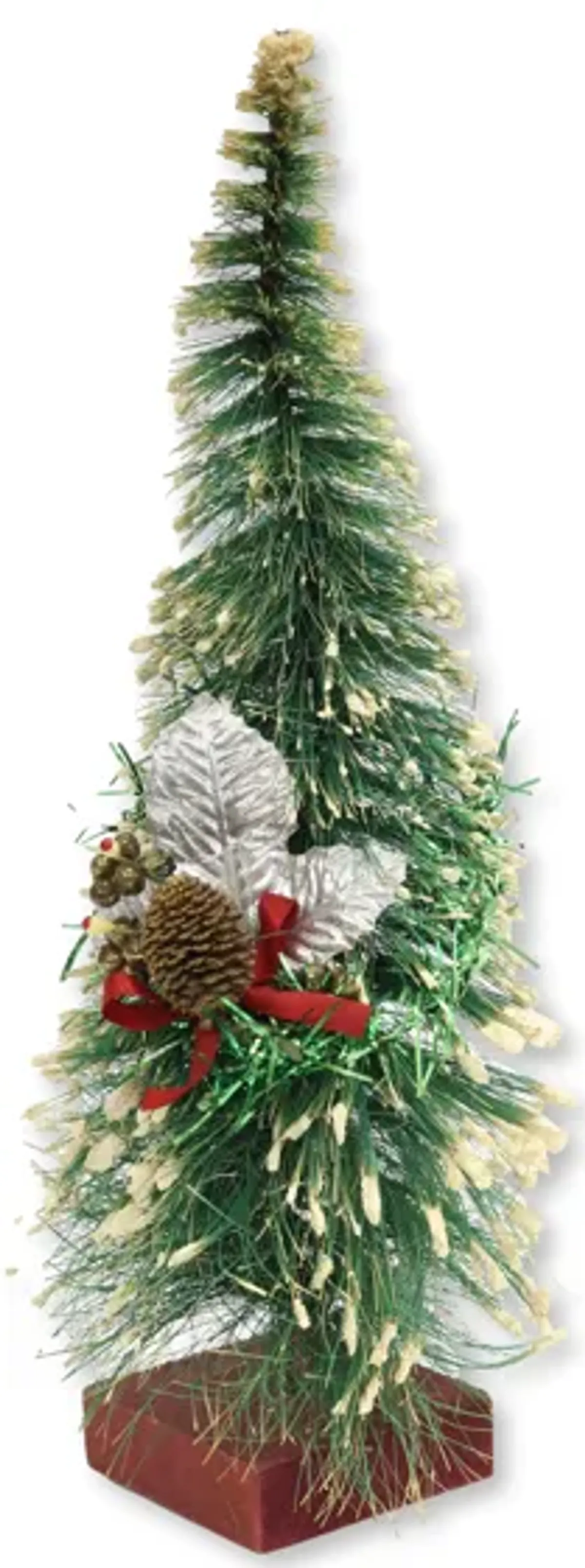 Midcentury Bottle Brush Tree - Green