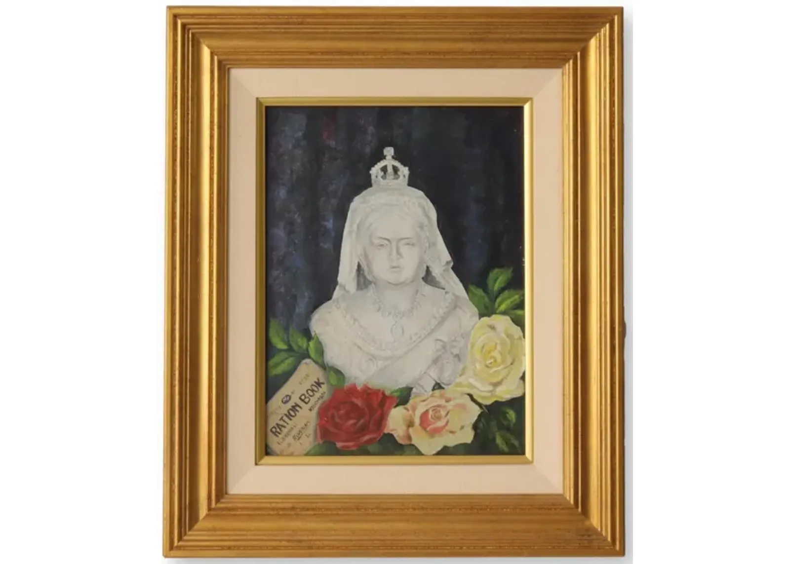 Midcentury Painting of Queen Victoria