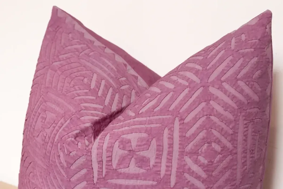 Orchid Handmade Pillow Cover