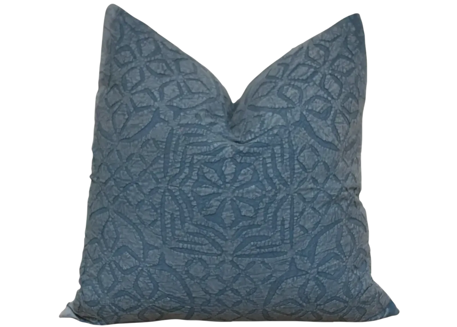 Aegean Blue Handmade Pillow Cover