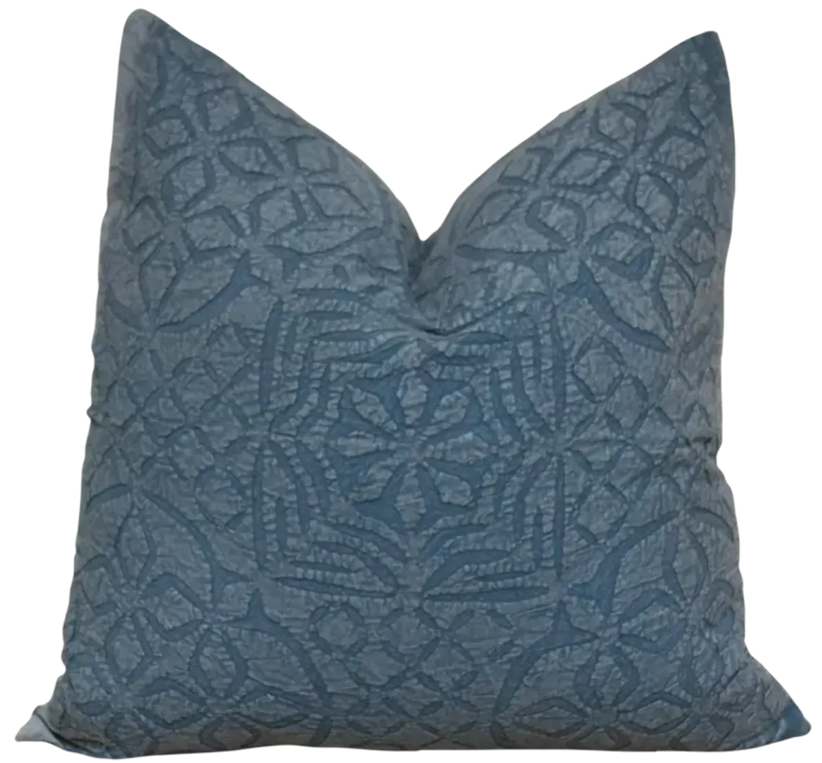 Aegean Blue Handmade Pillow Cover