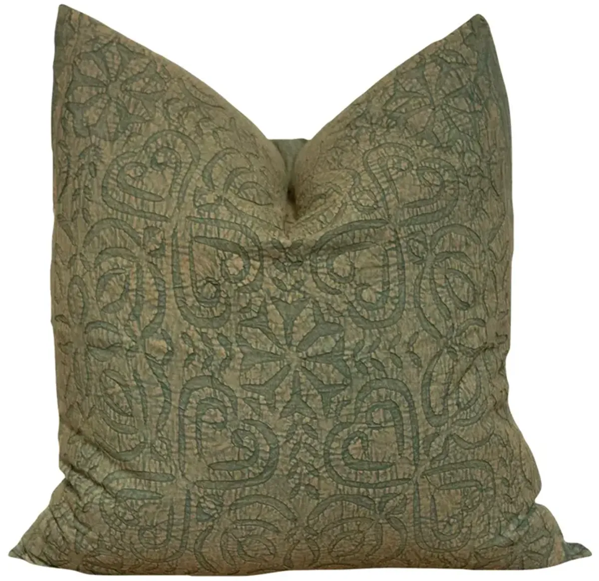 Pigment Green Handmade Pillow Cover - de-cor