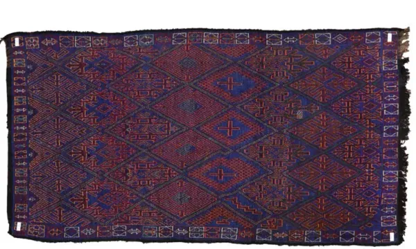 Beni MGuild Moroccan Rug, 6'05 x 11'10