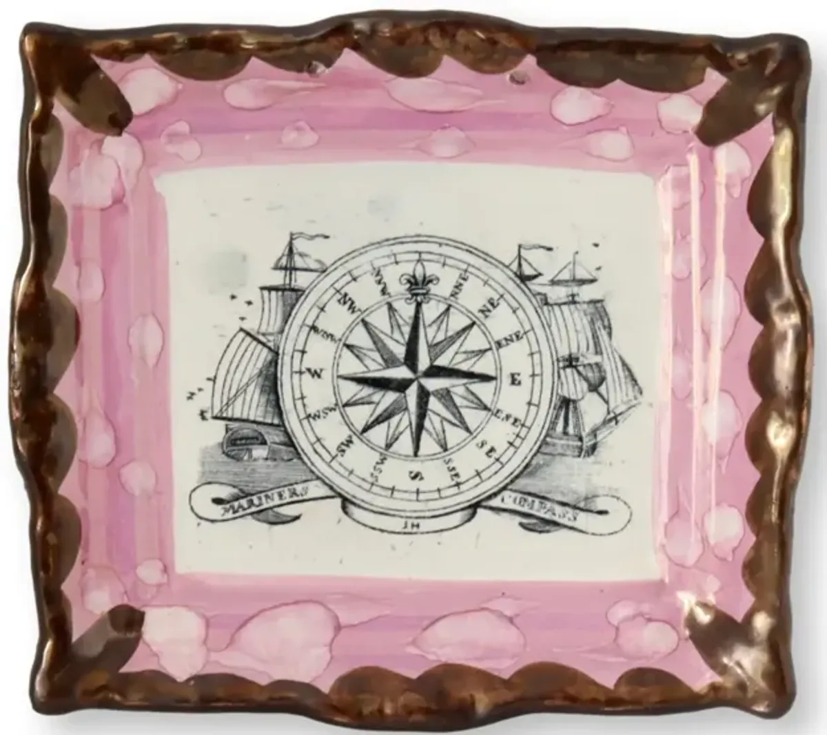 1850s Sunderland Mariners Compass Plaque