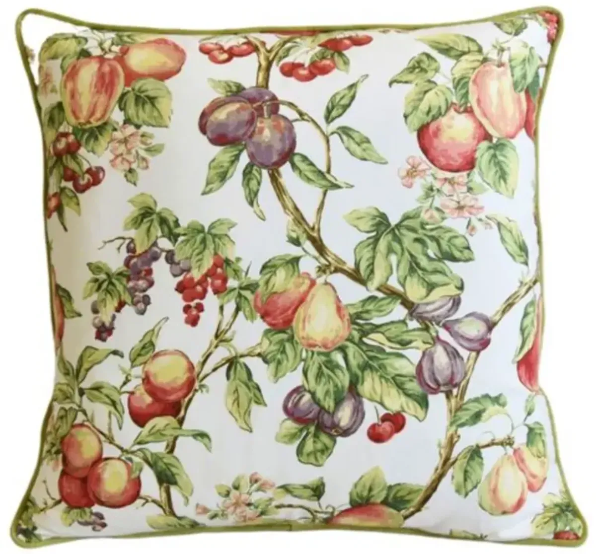 Botanical Fruit & Floral Pillows - Set of 2