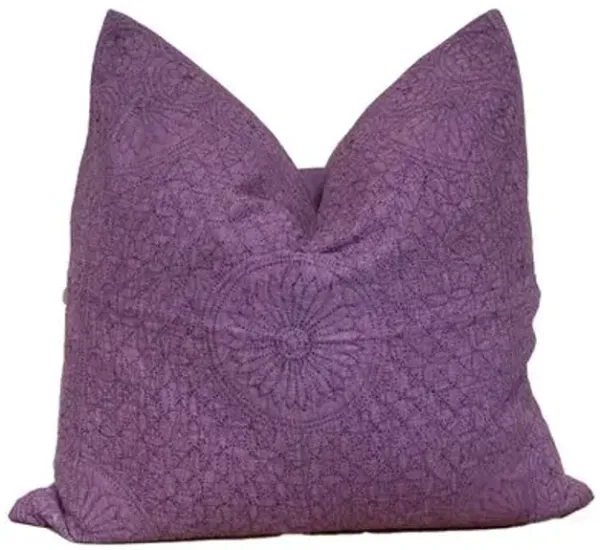 20" Periwinke Purple Pillow Cover - de-cor