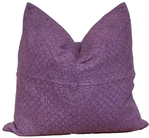 20" Periwinke Purple Pillow Cover