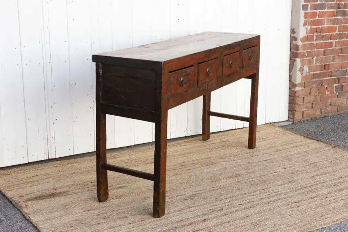 Antique Asian Farmhouse Console