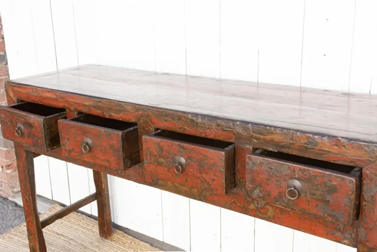 Antique Asian Farmhouse Console