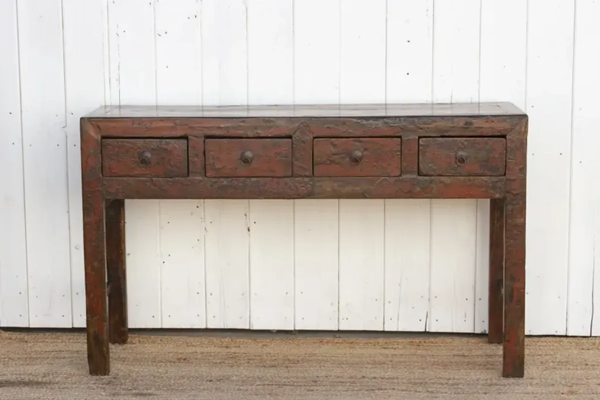 Antique Asian Farmhouse Console