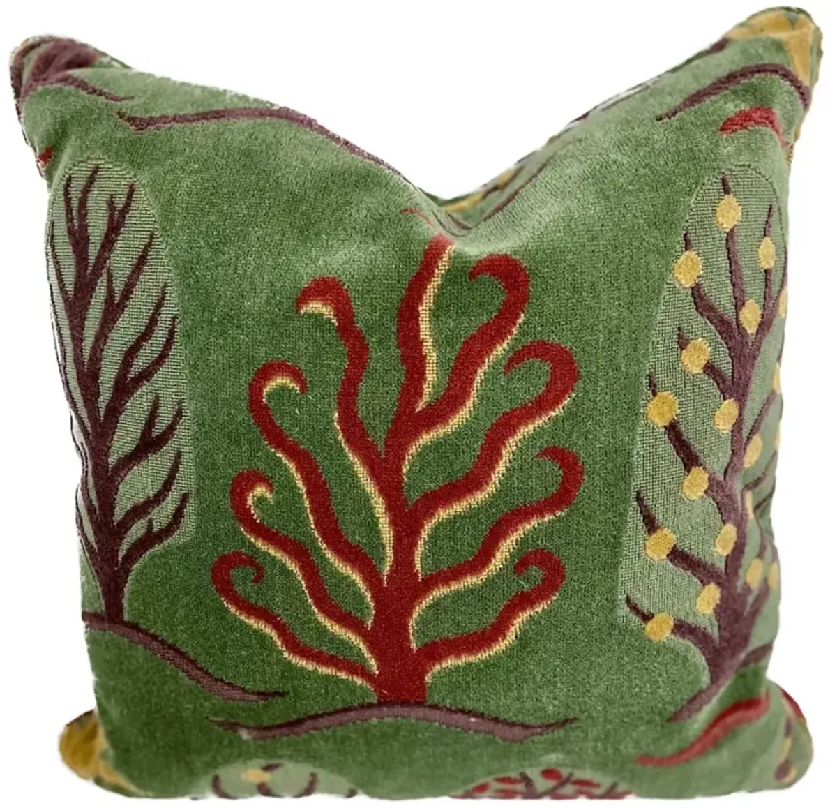 Clarence HouseCoral Velvet Pillows - Set of 2