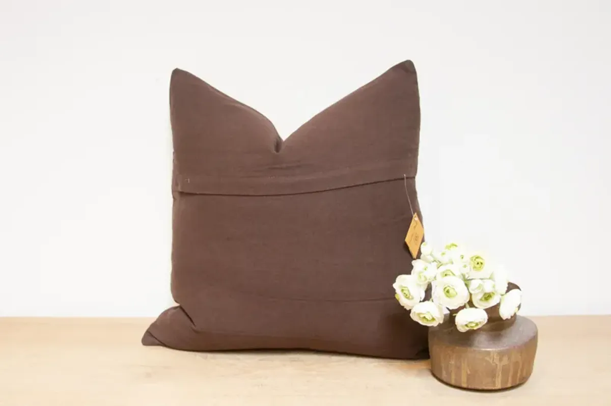 Rosette Cotton Suzani Pillow Cover