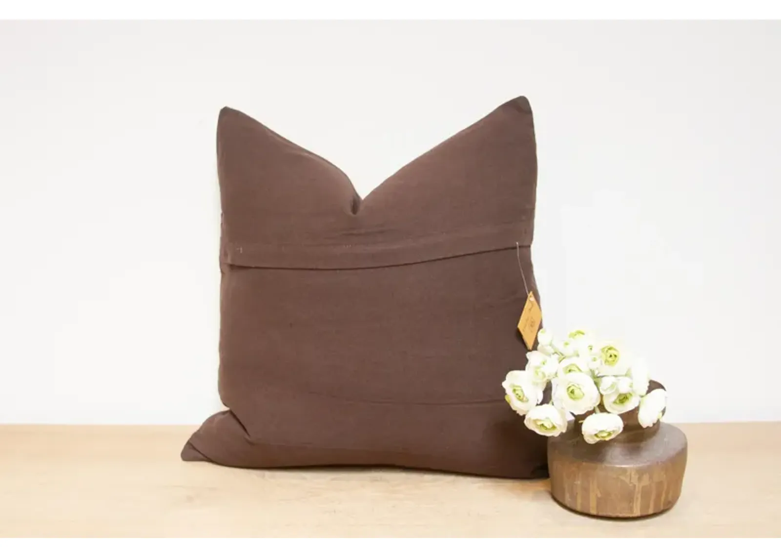 Earthy Large Cotton Suzani Pillow Cover