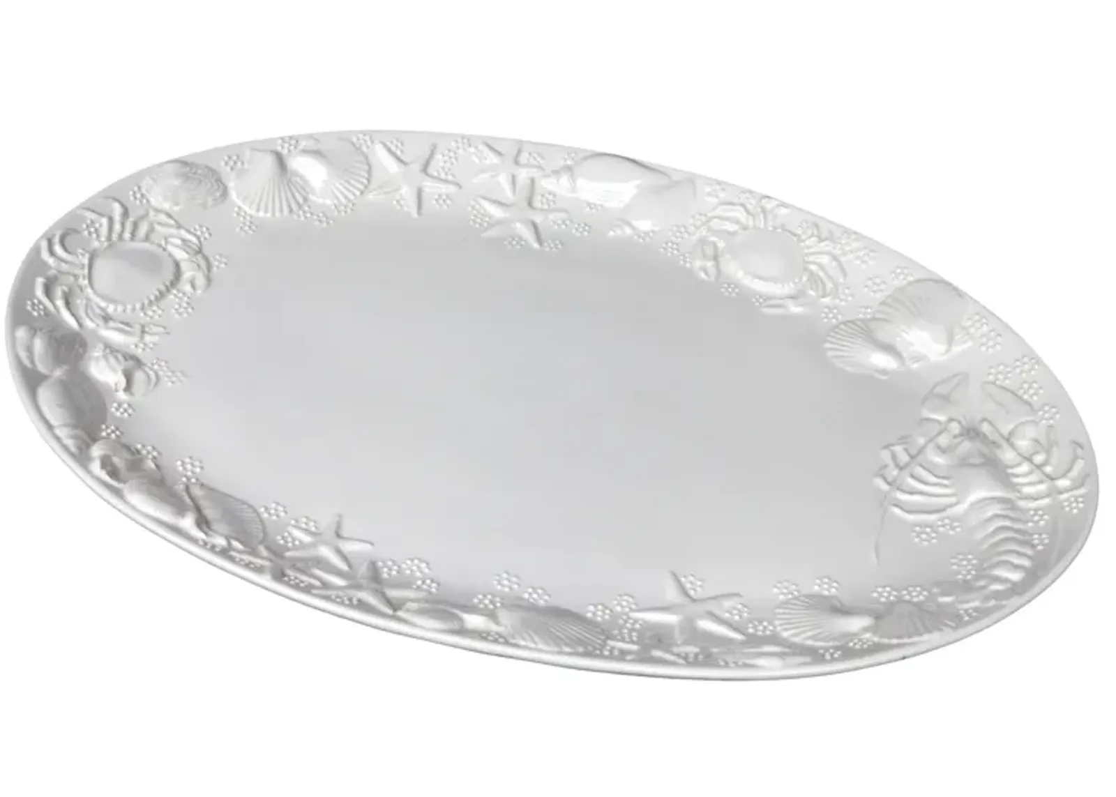 Oval Ceramic Seafood Platter