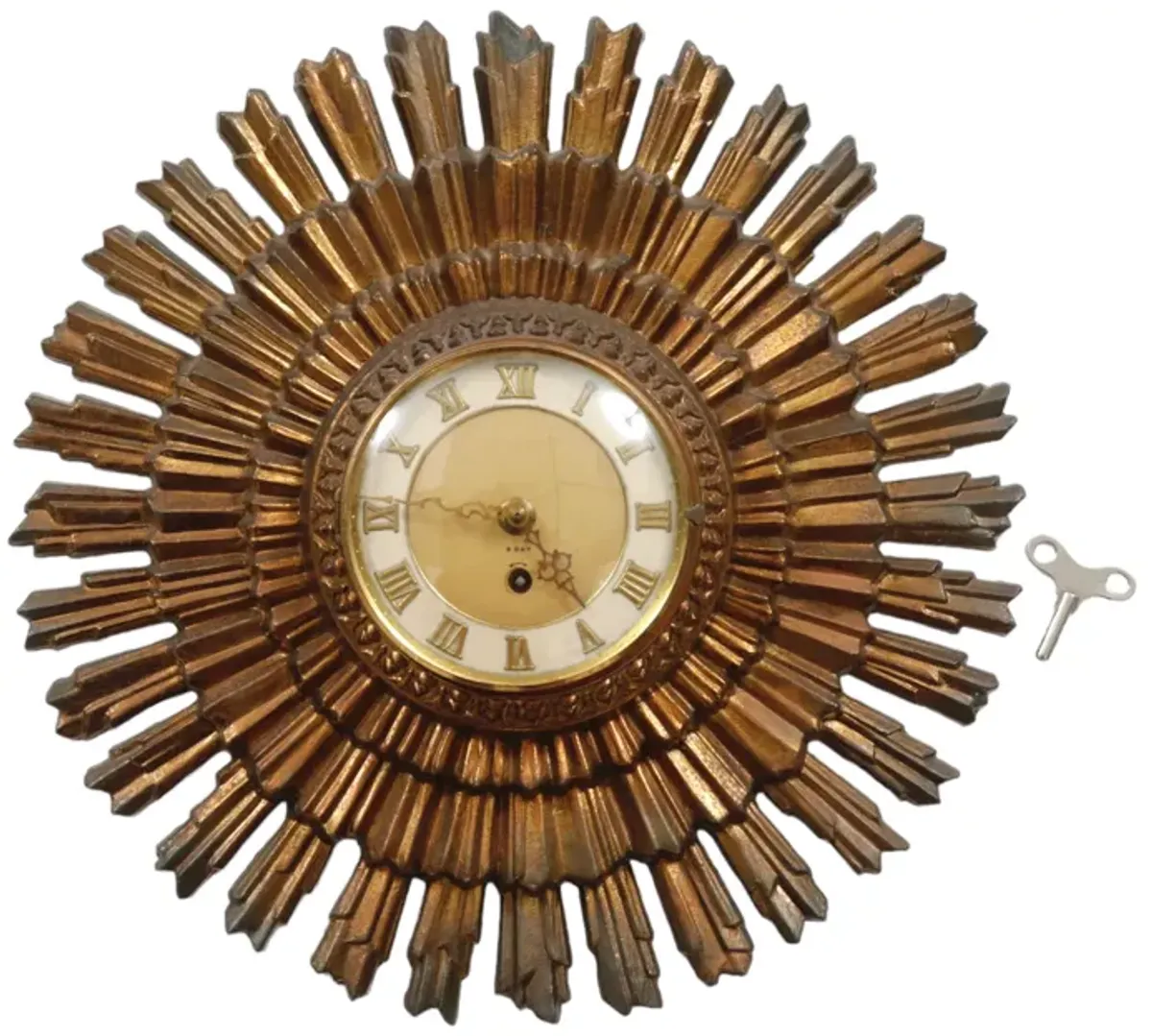 1960 s German Starburst Wall Clock