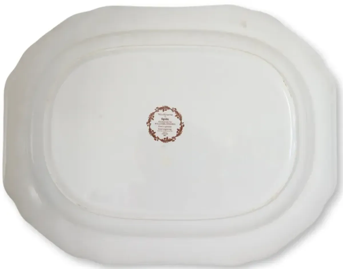 Large Spode Turkey Platter