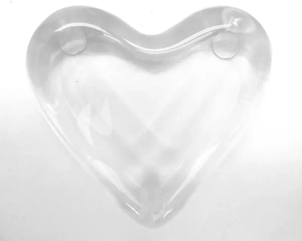 Baccarat French Crystal Heart - Clear