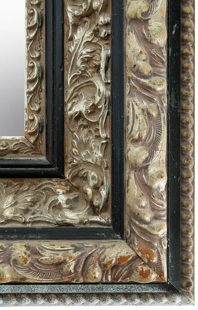 Monumental Ornate Wall or Floor Mirror