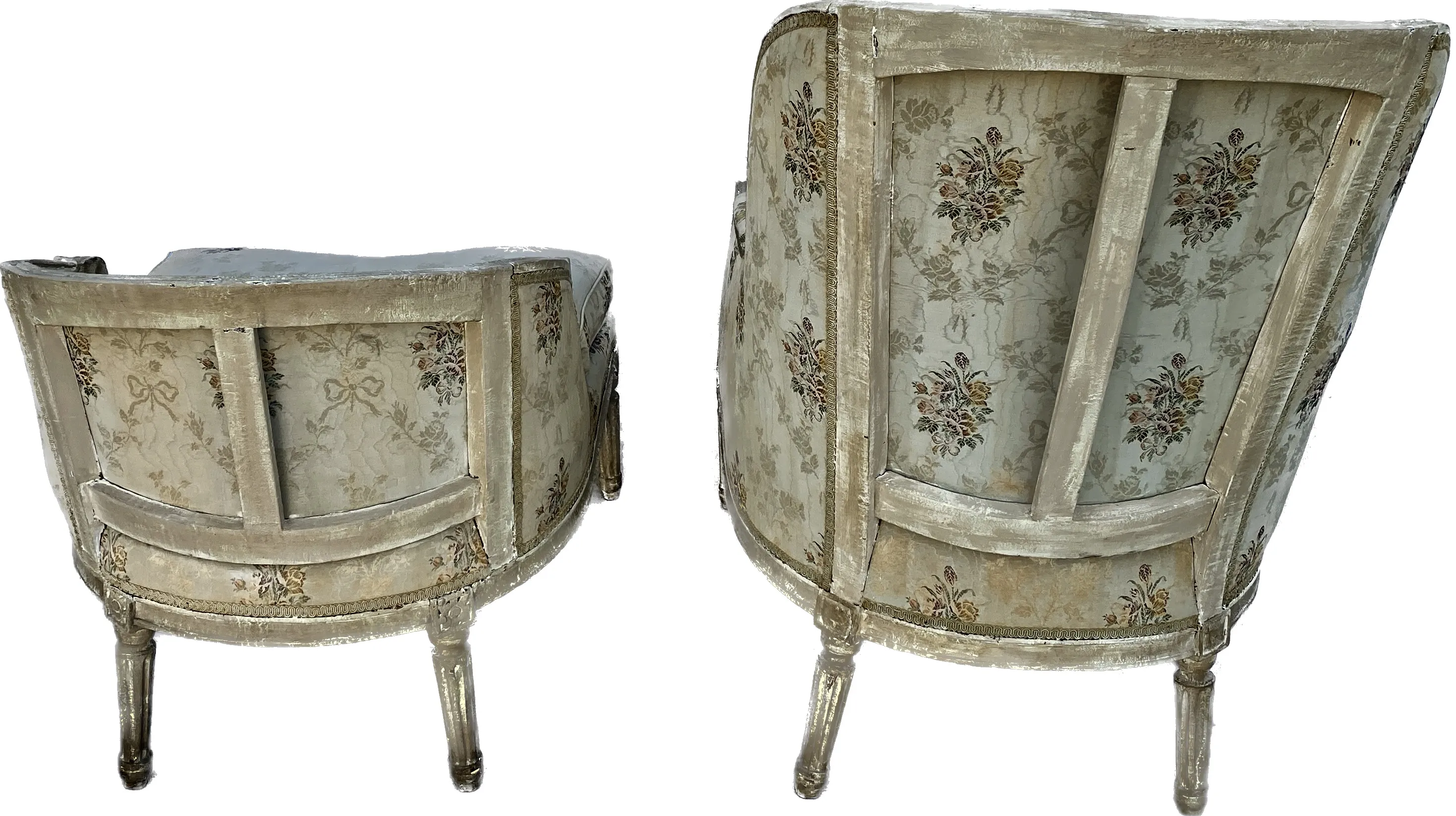 Swedish Gustavian Armchairs Settee